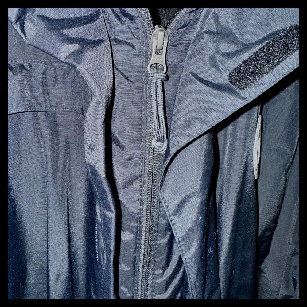 Port Authority All Star Converse Black Full Zip Jacket Coat Outerwear